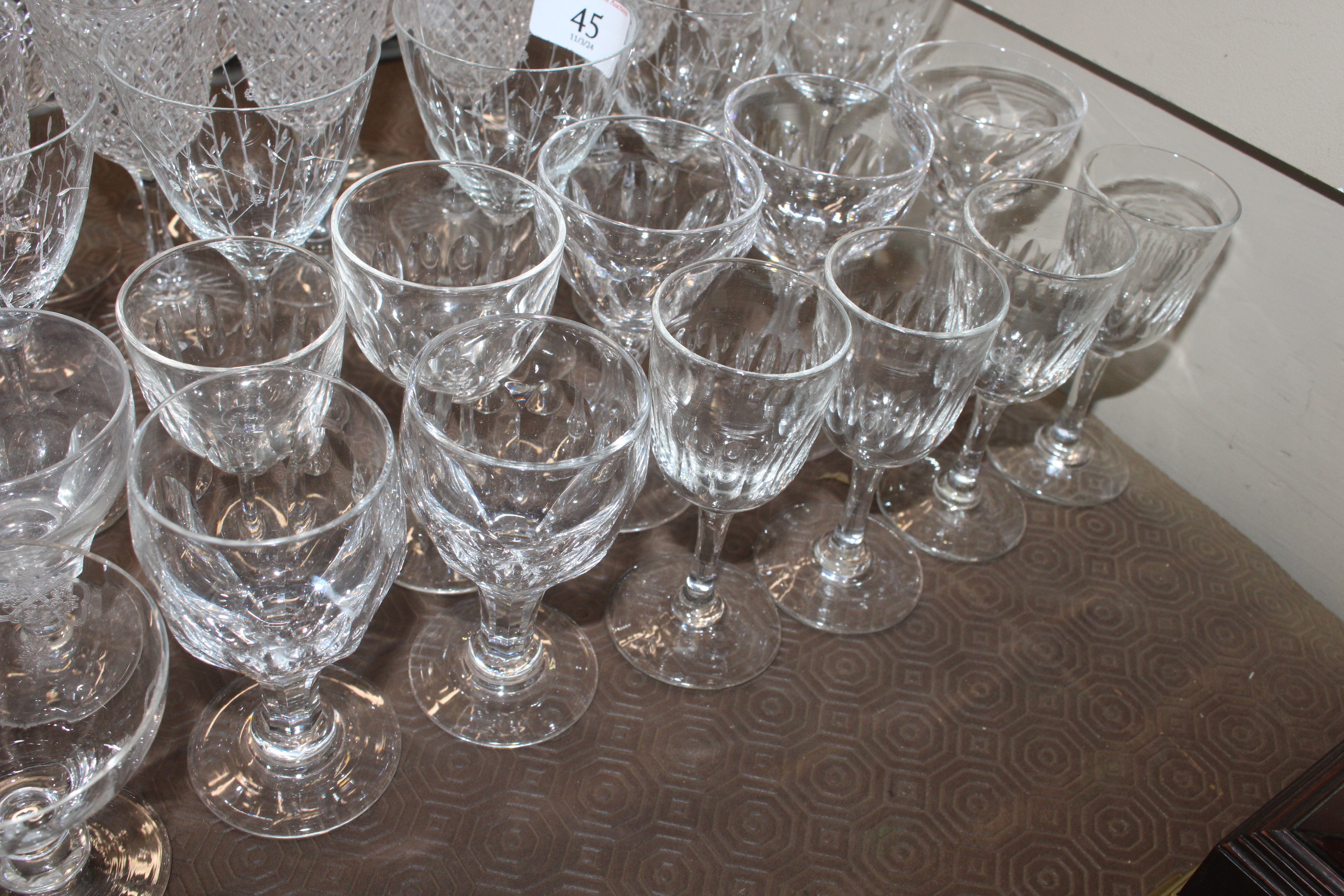 A collection of Stuart crystal and various Victori - Image 8 of 8