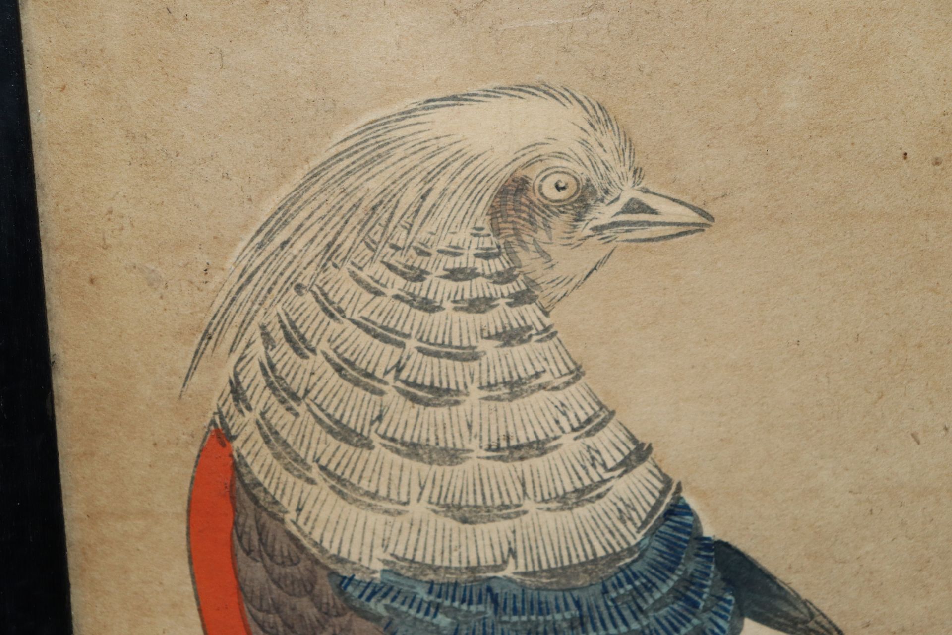 Japanese study of an exotic bird - Image 4 of 5