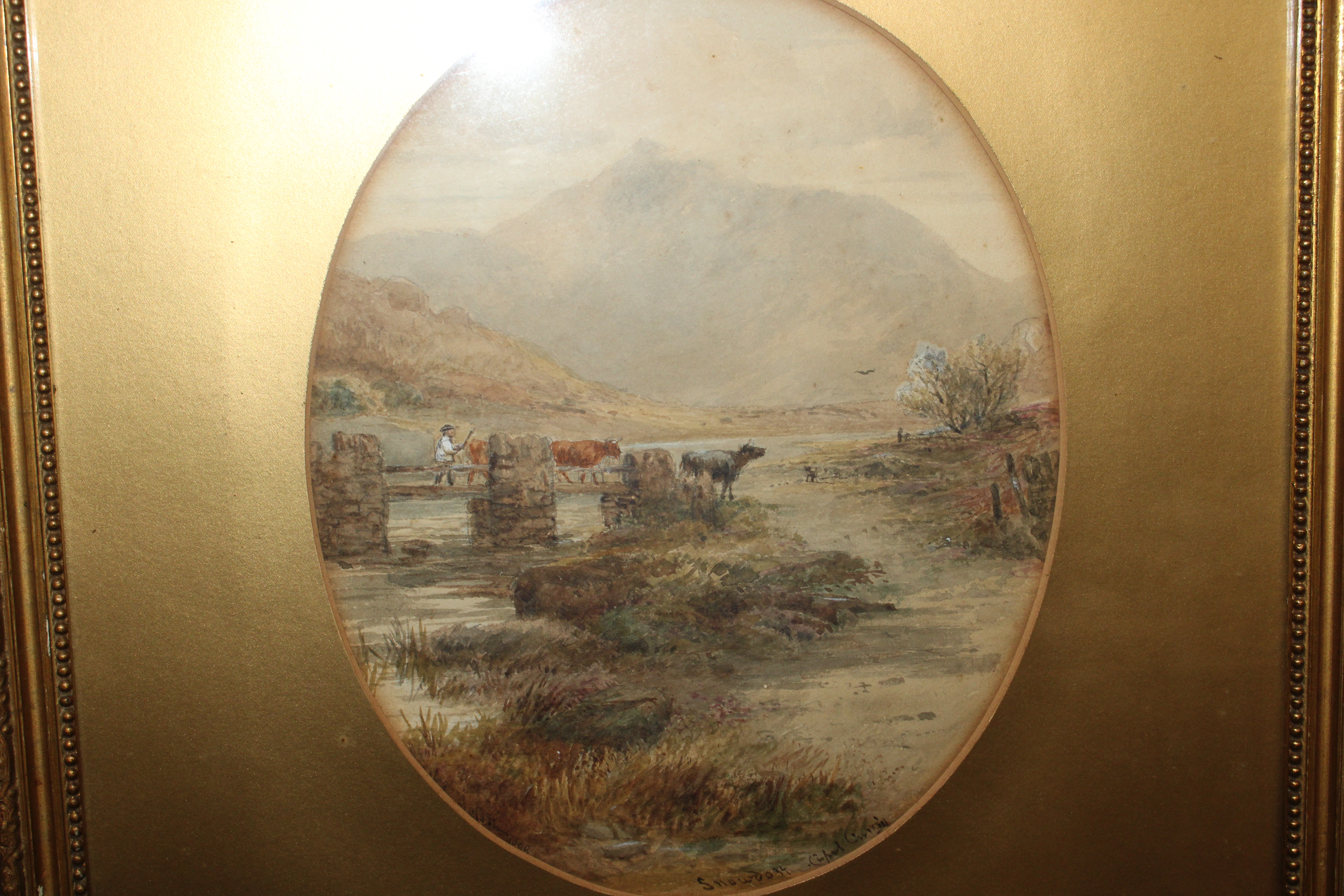 William Appleton, watercolour study of Snowdonia a - Bild 4 aus 6