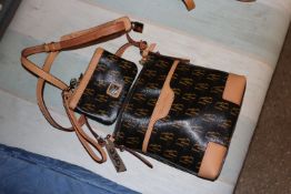 A Dooney & Bourke cross body bag and purse