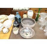 A quantity of various Studio pottery ware etc.