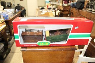 An L.G. B. model carriage with original box