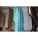 Two outfits by (50's style) Barnard Ferris blue /