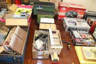 Scale model Living Wagons, other model railway and