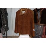 Two ladies suede jackets (one Lakeland, one Long)