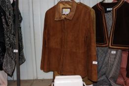 Two ladies suede jackets (one Lakeland, one Long)