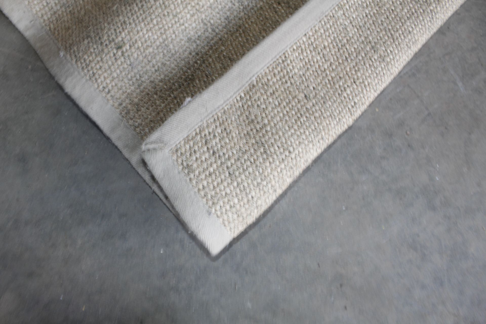 A hessian rug approx. 7'4" x 5'3" - Image 3 of 3