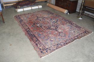 An Eastern rug of Caucasian design AF approx. 10'