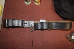 Circa 1940s Police inspectors belt