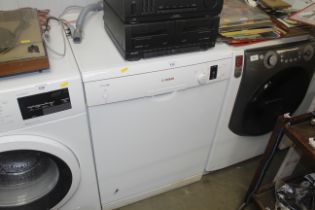 A Bosch dishwasher