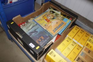 A box of various annuals including 'Rupert'