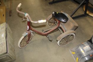 A Raleigh vintage child's tricycle
