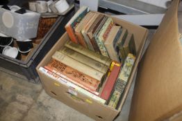 A box of miscellaneous children's vintage annuals