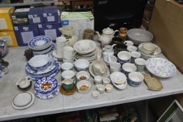 A large collection of decorative and domestic chin