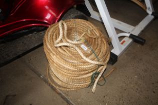 A spool of rope