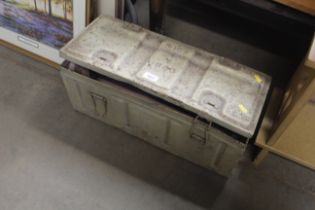 A 1943 ammunition box