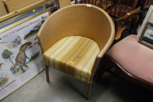 A loom bedroom chair