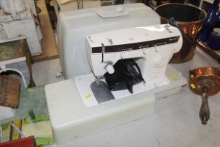 An Italian electric sewing machine