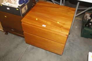 A mid 20th Century Tapley style chest with fitted
