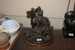 Ron Tunison, statue "Longstreet and Picket"