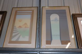 Jan Wing, artist proof "Talaqua" and another "Summ