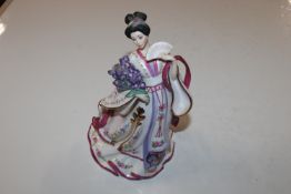 A Danbury Mint figure "The Iris Princess" by Lena