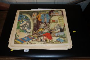 A folio of 42 Gayway Nursery Rhyme prints