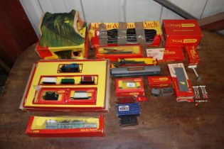 A collection of Tri-ang Hornby model railway items