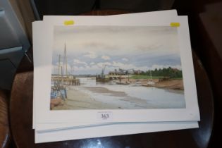 A quantity of David Green prints