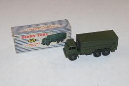 A boxed Dinky toy 10 ton army truck No. 622