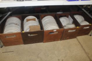 Five boxes of Grindley dinnerware