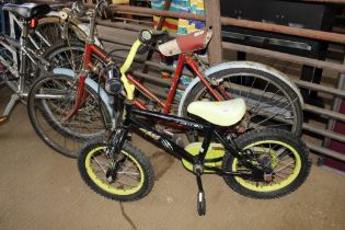 A child's Apollo bicycle