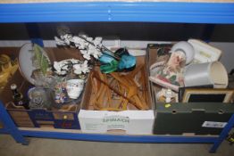 Three boxes of miscellaneous items including coat