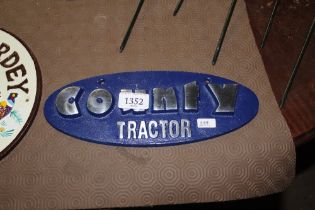 A reproduction cast iron plaque for Ford (229)
