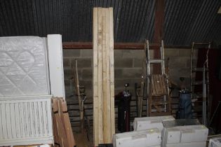 A quantity of 1.5" x 2.5" timber