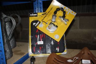 A Rolson nine piece computer tool kit together wit