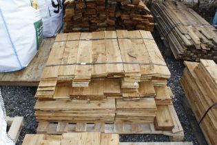 A pallet of various feather boarding (this lot is