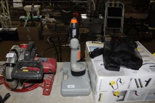 A Black & Decker cordless sander lacking charger,