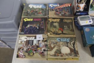 A collection of Giles annuals