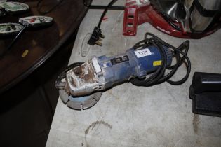 An electric angle grinder