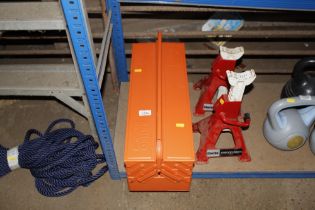 A Bachco cantilever tool box, as new
