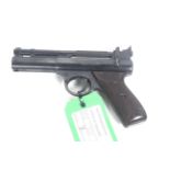 A Webley & Scott Premier air pistol Batch No. 2328