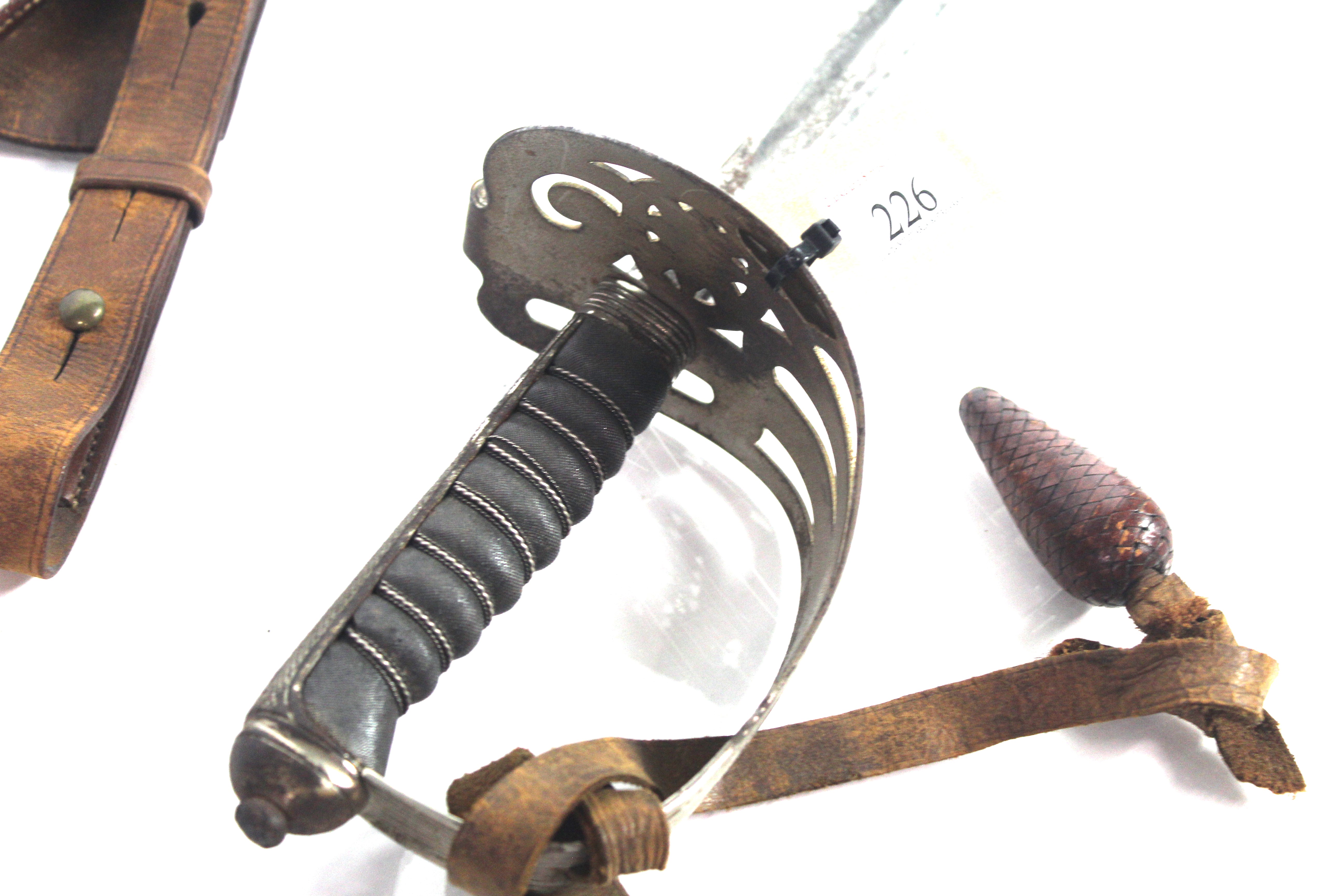 A Scotts Guards officers sword with scabbard and l - Image 3 of 15