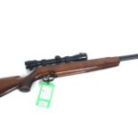 A Weihrauch HW77 .22 Cal. air rifle Ser. No. 10014