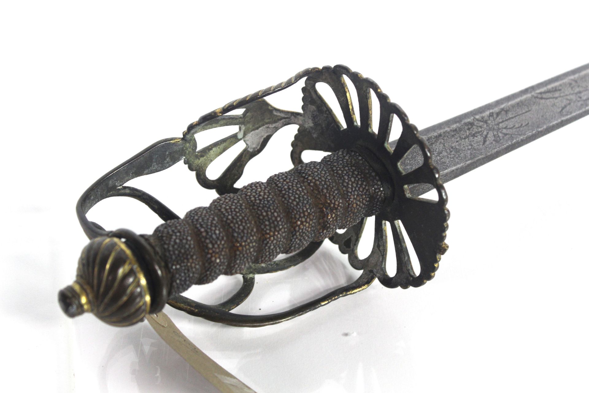 A British heavy cavalry officers sword circa 1780, - Image 9 of 13