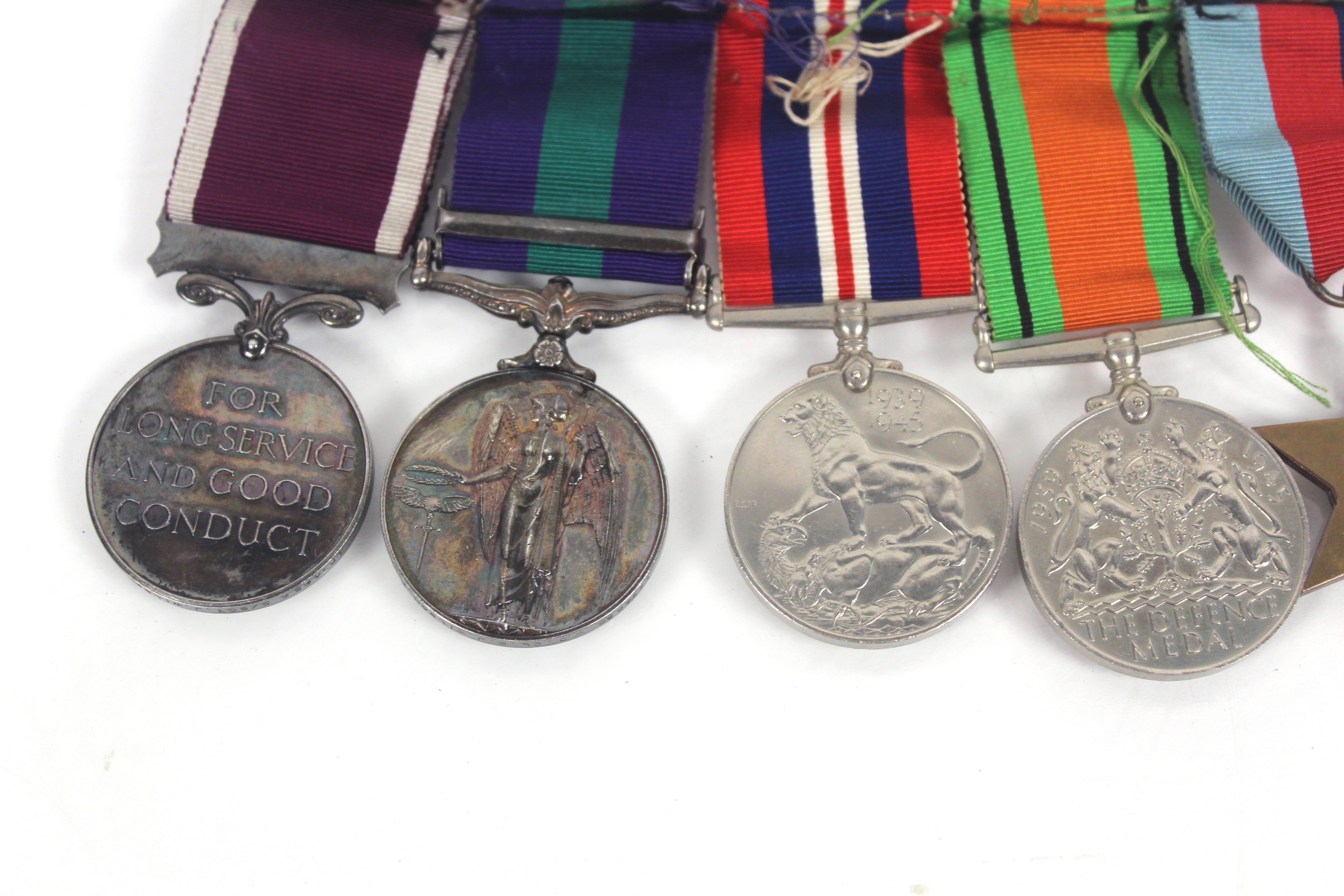 Group of five medals 39/45 Star, Defence & War, wi - Image 5 of 5