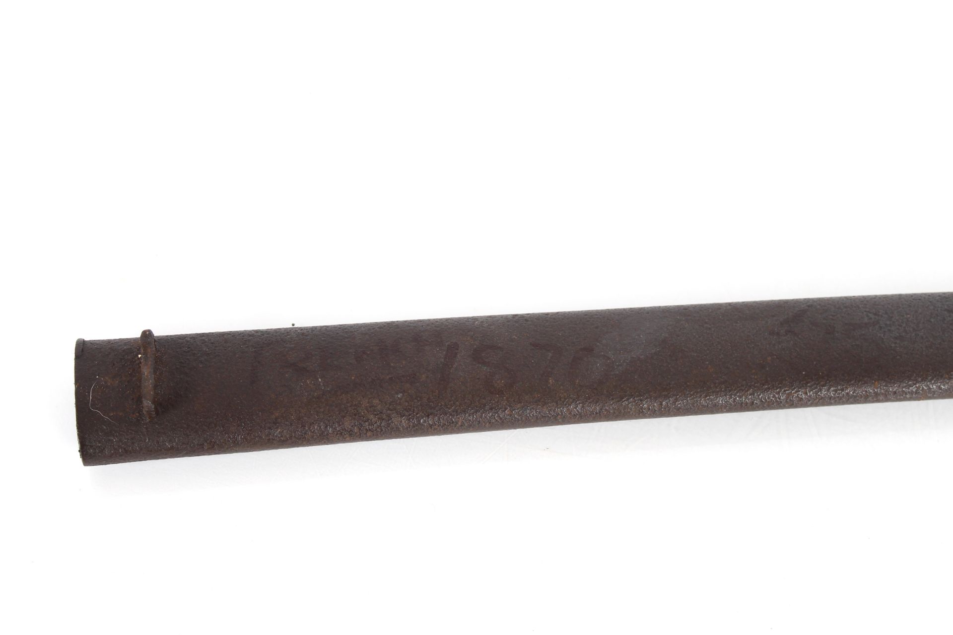 A French model 1866 bayonet with scabbard - Image 9 of 12