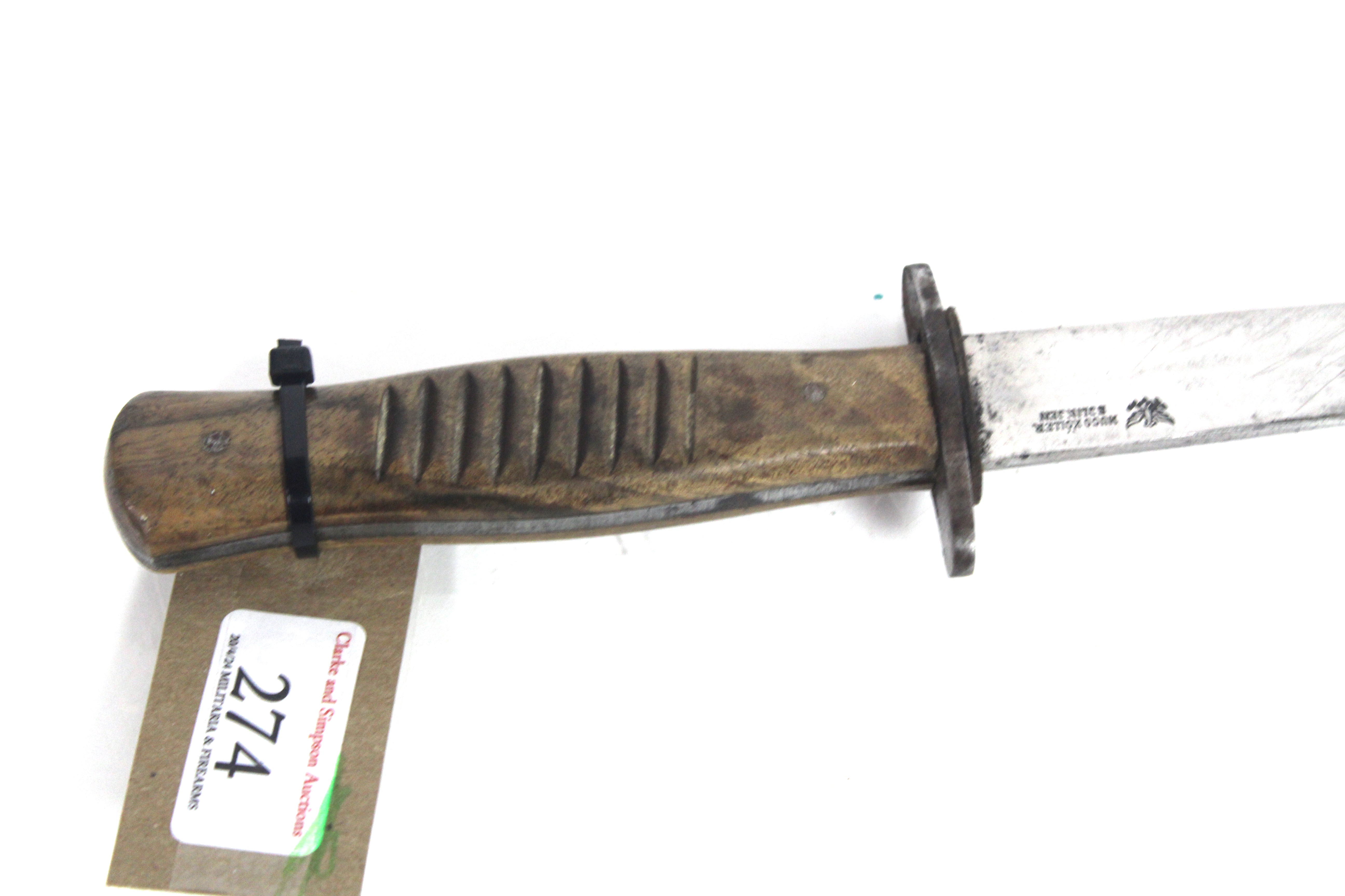 A German "Trench" fighting knife by Hugo Koller So - Image 5 of 7