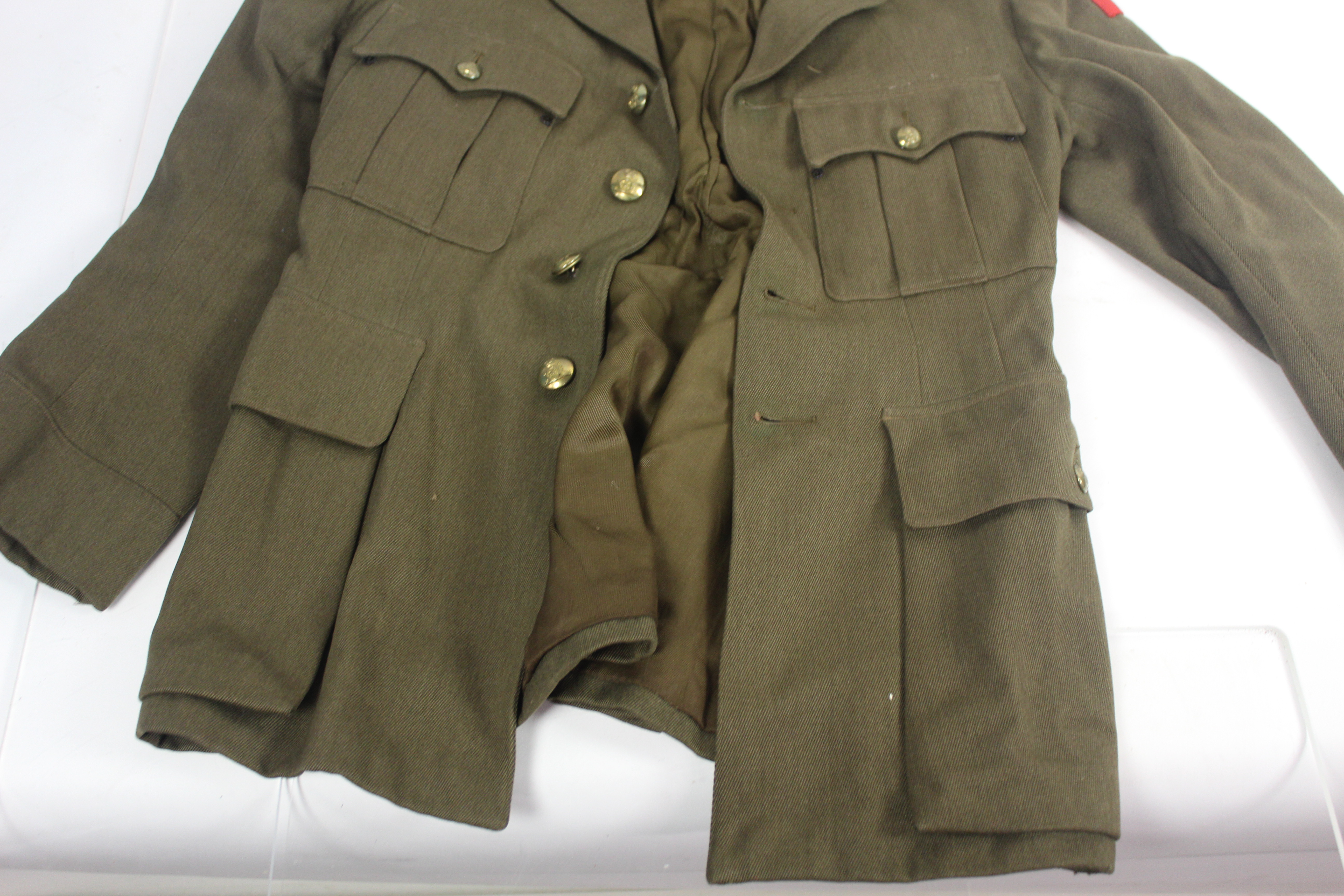 A WWII era Royal Artillery Officers uniform with D - Image 12 of 15