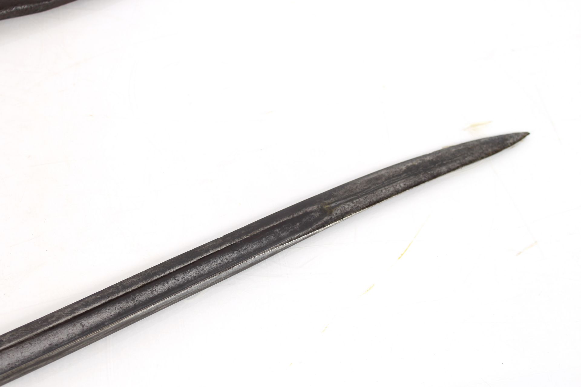 A French model 1866 bayonet with scabbard - Image 5 of 12